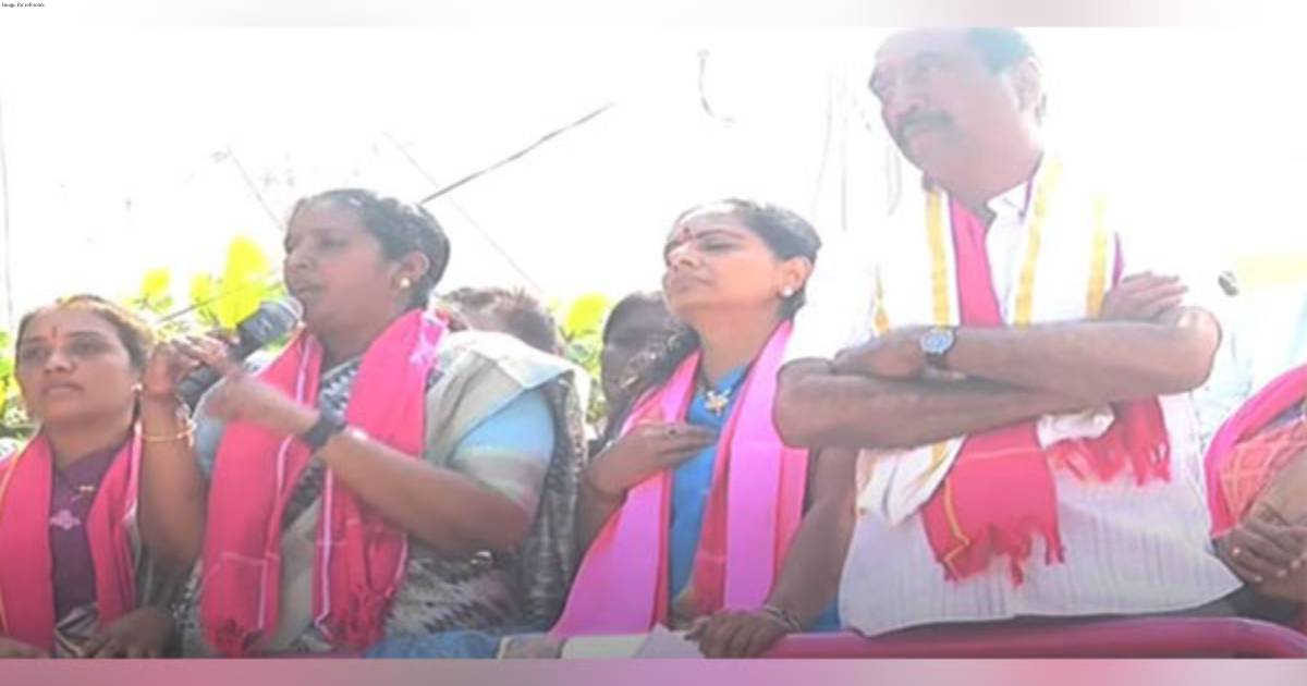 Telangana polls: BRS leader K Kavitha faints during roadshow